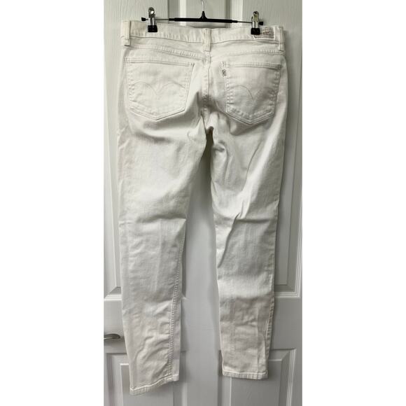 Levi’s 524 Jeans too superlow white denim size 11 M - Picture 2 of 5